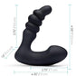 Blue Line Prodder Silicone Rechargeable Sphincter Training Remote Controlled Prostate Stimulator