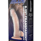 Blue Line Transparent Penis Enhancing Sleeve Extension - Clear - 6.25in