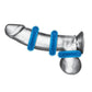 Blue Line Ultra-Slim Stretch Cock Rings