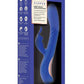 Blush Collection Harper Rechargeable Silicone Rabbit Vibrator - Blue/Midnight Blue