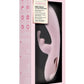 Blush Collection Morgan Rechargeable Silicone Rabbit Vibrator - Pink
