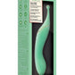 Blush Collection Stella Rechargeable Silicone Dual End Vibrator - Green