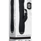Bodacious Bunny Rechargeable Silicone Rabbit Vibrator - Black