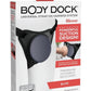 Body Dock Elite Strap-On - Black/Blue