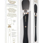 Bodywand Couture Rechargeable Silicone Wand Massager - Black/Rose Gold