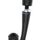 Bodywand Curve Rechargeable Silicone Wand Massager - Black