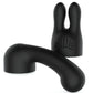 Bodywand Curve Silicone G-Spot and Clitoral Attachment - Black - Set
