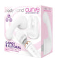 Bodywand Curve Silicone G-Spot and Clitoral Attachment - White - Set