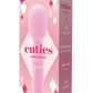 Bodywand Cuties Wand Rechargeable Silicone Wand Massager - Pink
