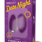 Bodywand Date Night Rechargeable Silicone Egg Vibrator with Remote Control - Purple