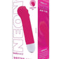 Bodywand Dotted Mini G Rechargeable Silicone Vibrator - Neon Pink/Pink