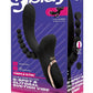 Bodywand G-Play Rechargeable Silicone G-Spot and Suction Vibrator with Anal Beads - Black
