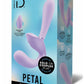 Bodywand I.d. Petal Rechargeable Silicone Strapless Strap-On - Lilac