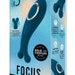 Bodywand Id Focus Silicone Rechargeable Vibrator - Blue
