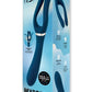 Bodywand Id Mystery Rechargeable Silicone Double End Vibrator - Blue