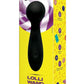 Bodywand Lollies Rechargeable Silicone Clitoral Vibrator - Black