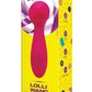 Bodywand Lollies Rechargeable Silicone Clitoral Vibrator - Hot Pink/Pink