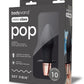Bodywand Mini Vibes Pop Rechargeable Silicone Clitoral Stimulator - Black