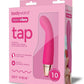 Bodywand Mini Vibes Tap Rechargeable Silicone Clitoral Stimulator - Pink