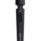 Bodywand Power Wand Rechargeable Silicone Wand Massager - Black - 12in
