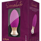 Bodywand Socialite Lola Rechargeable Silicone Vibrator - Gold/Purple