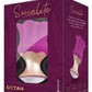 Bodywand Socialite Octan Rechargeable Silicone Massager - Gold/Purple