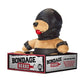 Bondage Bearz Gary Gag Ball Stuffed Animal - Black/Brown