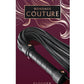 Bondage Couture Pu Leather Flogger - Black