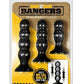 Boneyard Bangers Silicone Weighted Butt Plug Training Kit - Black - 3 Per Set