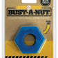 Boneyard Bust A Nut 2x Stretch Silicone Cock Ring Ball Stretcher - Blue