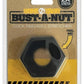 Boneyard Bust A Nut 2x Stretch Silicone Cock Ring Ball Stretcher - Black