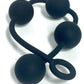 Boneyard Silicone Ass Ballz Anal Beads - Black - Medium