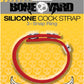 Boneyard Silicone Ball Strap 3-Snap Ring - Red