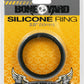 Boneyard Silicone Ring Cock Ring - Black - 2in