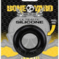 Boneyard Ultimate Silicone Cock Ring - Black - 2in