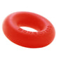 Boneyard Ultimate Silicone Cock Ring - Red - 2in