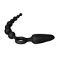 Booty Call Booty Double Dare Silicone Vibrating Butt Plug with Anal Beads