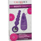 Booty Call Booty Shaker Silicone Vibrating Butt Plug with Remote Control - Purple
