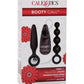 Booty Call Booty Vibro Kit Silicone Vibrating Butt Plug and Anal Beads - Black