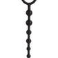 Booty Call X-10 Silicone Anal Beads - Black