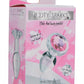 Booty Sparks Pink Gem Glass Anal Plug - Pink - Small