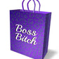 Boss Bitch - Purple/White - Gift Bag
