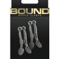 Bound Nipple Clamps C1 - Gray/Grey/Gun Metal/Metal