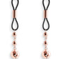 Bound Nipple Clamps D1 - Metal/Rose Gold