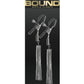 Bound Nipple Clamps D2 - Gray/Grey/Gun Metal/Metal