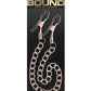 Bound Nipple Clamps Dc2 - Metal/Rose Gold