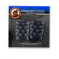 Bubbles Silicone Nipple Suckers - Black
