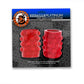 Bubbles Silicone Nipple Suckers - Red