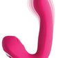 Buck Wild Rechargeable Silicone Dual Massager with Clitoral Stimulation