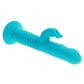 Bunny Hop Rechargeable Silicone Throbbing Rabbit Vibrator